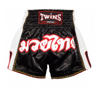 Шорты для тайского бокса Twins Special (TBS-118 black)